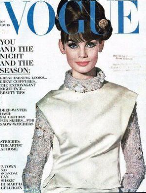 Vintage Vogue magazine covers - wah4mi0ae4yauslife.com - Vintage Vogue UK November 1963 - Jean Shrimpton.jpg